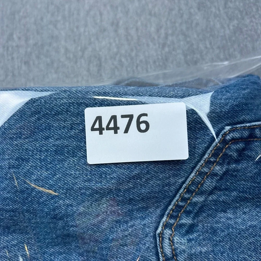 Levi's 501XX Button Fly Jeans Mens 36x30 Straight Leg Blue Denim Pants